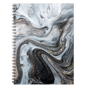 Caderno Espiral Arte luxuosa no estilo oriental. espiral ouro, art