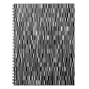 Caderno Espiral Arte moderna, urbana, contemporânea com padrões ge