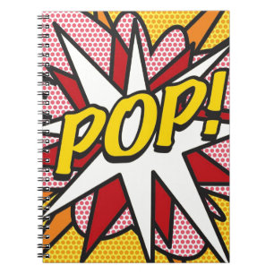 Caderno Espiral Arte POP de Pop de Livros Retrópicos