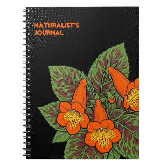 Caderno Espiral Arte Pop Smithiantha ‘Orange King’ Espiral