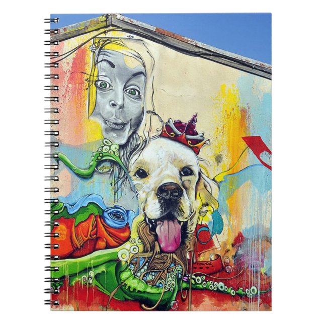 Caderno Espiral Arte Urbana (Frente)