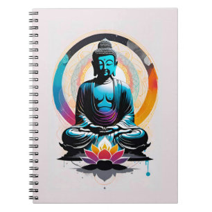 Caderno Espiral Arte Zen Budista