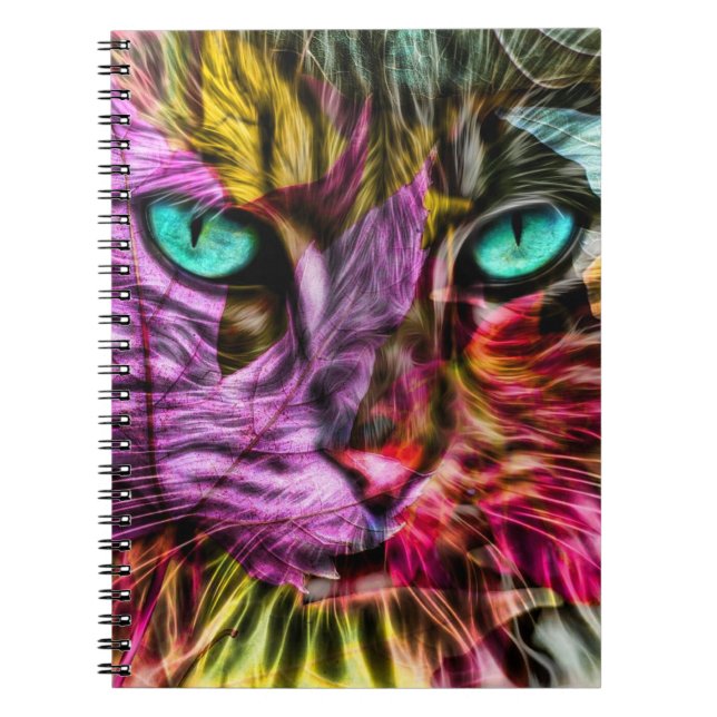 Caderno Espiral Artes do gatinho (Frente)