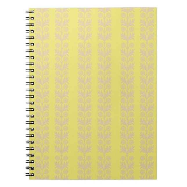 Caderno Espiral Artes e Artesanatos de Honeysuckle (Frente)
