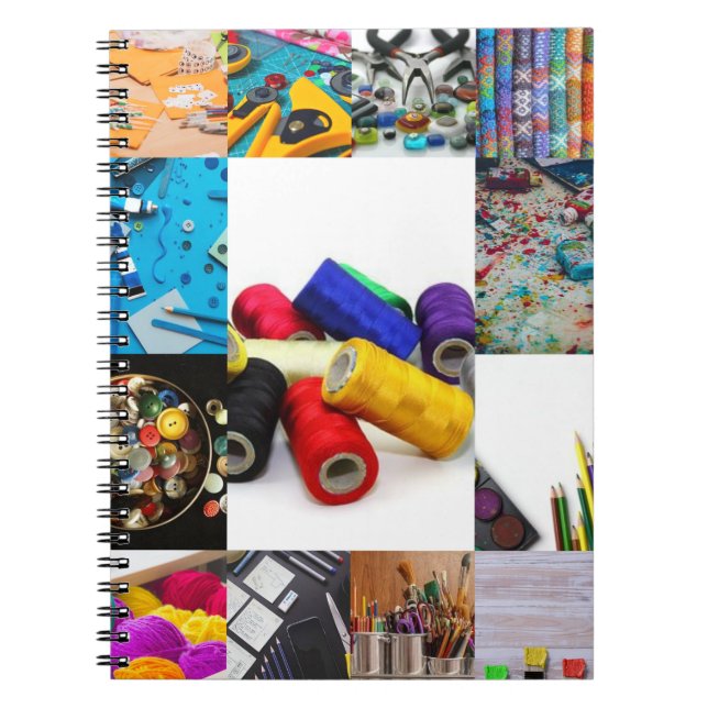 Caderno Espiral Artesanato (Frente)