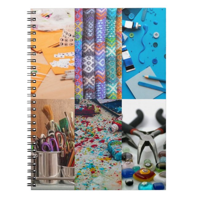 Caderno Espiral Artesanato (Frente)