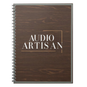 Caderno Espiral Artesão de Áudio