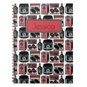 Caderno Espiral Artigos de Higiene Pessoal e Cosméticos Personaliz