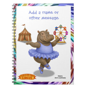 Caderno Espiral artista de circo Helene