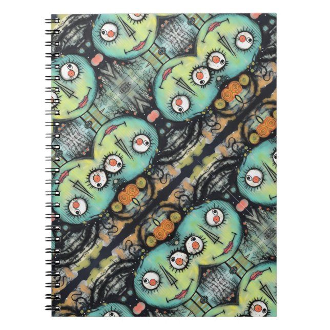 Caderno Espiral ArtLady 10 Encantadora e angustiado (Frente)