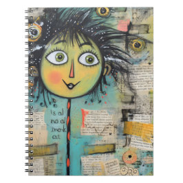 Caderno Espiral ArtLady 17 Encantada e angustiada