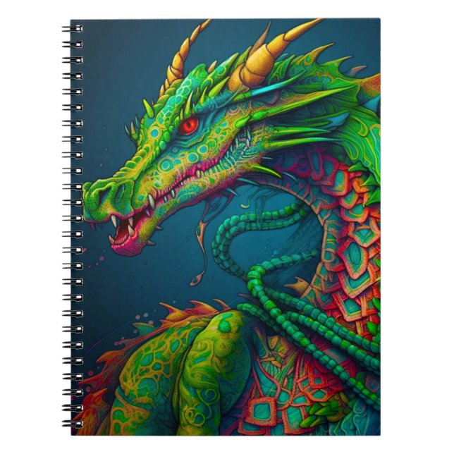 Caderno Espiral Artsy Dragon (Frente)