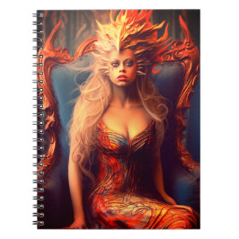 Caderno Espiral Artsy Dragon Lady