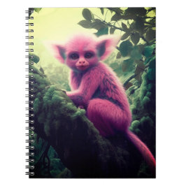 Caderno Espiral Artsy Monkey Design