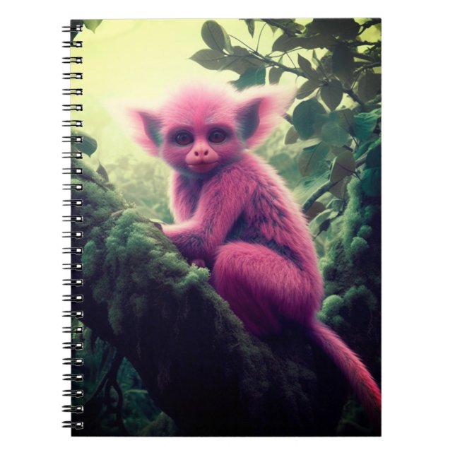 Caderno Espiral Artsy Monkey Design (Frente)
