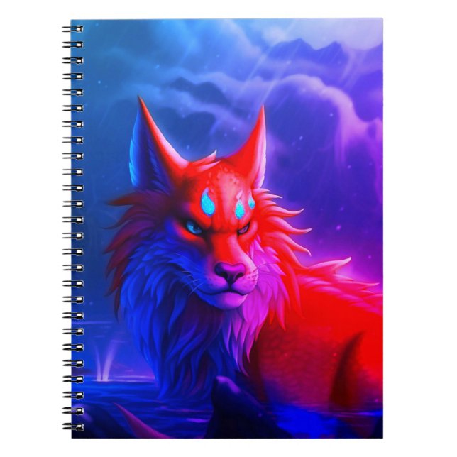 Caderno Espiral Artsy Night Creature (Frente)