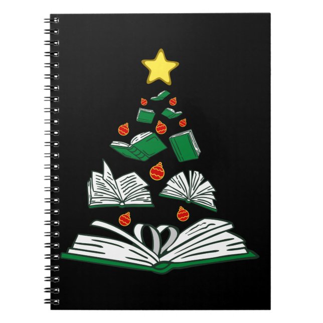 Caderno Espiral Árvore de Natal de Bookie III (Frente)