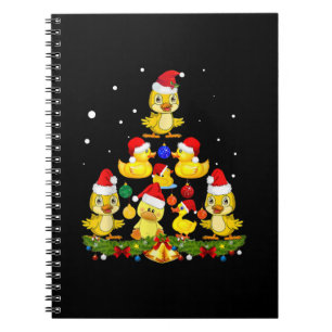 Caderno Espiral Árvore de Natal Duck
