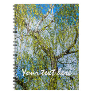 Caderno Espiral Árvore de pássaros - Primavera está no ar