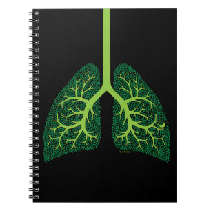 Caderno Espiral Árvore do pulmão