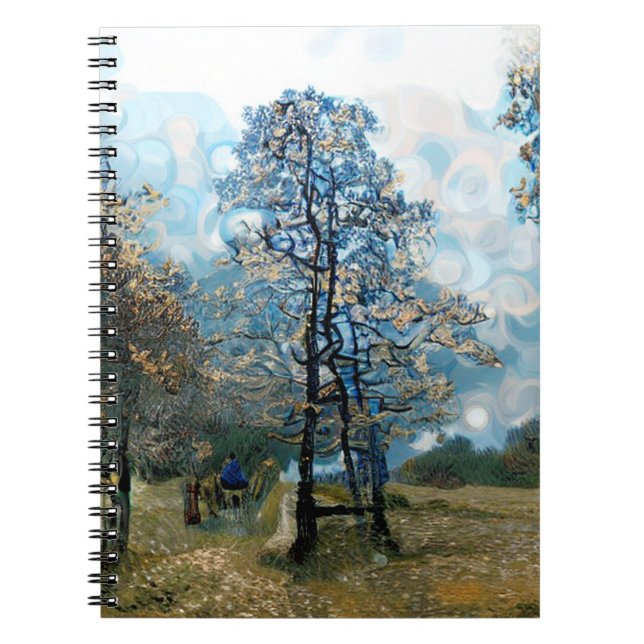 CADERNO ESPIRAL ÁRVORE FIR (Frente)