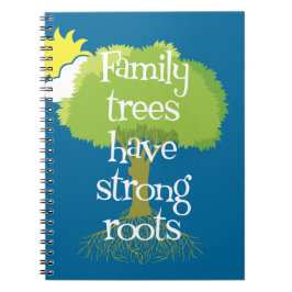 Caderno Espiral As árvores genealógicas têm raizes fortes