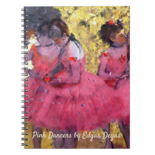 Caderno Espiral As Bailarinas Cor-de-Rosa, Antes do Ballet por Edg