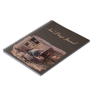 Caderno Espiral As Bênçãos do Diário de Oração de Natal