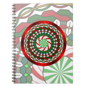 Caderno Espiral As Cores do Notebook de Natal