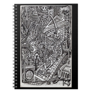 Caderno Espiral As mandíbulas do destino