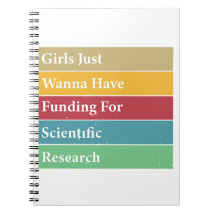 Caderno Espiral As Meninas Só Querem Financiamento Para Pesquisa C