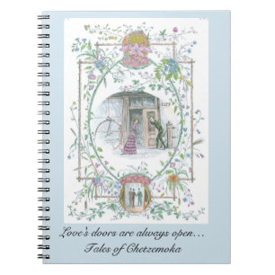 Caderno Espiral As portas do amor estão sempre abertas