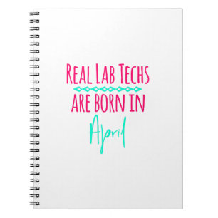 Caderno Espiral As tecnologias reais do laboratório são em abril