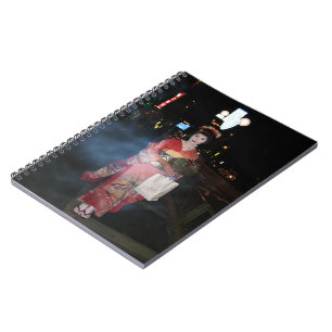 Caderno Espiral Asakusa Geisha Neo Tokyo