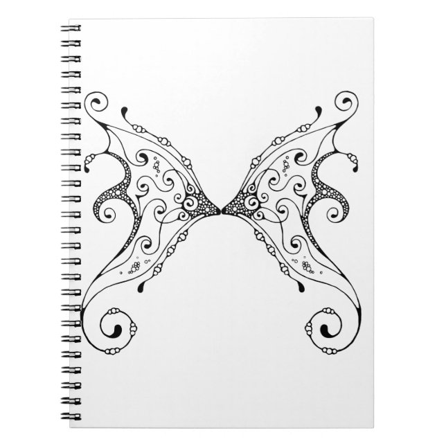 Caderno Espiral Asas de fada (Frente)