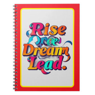 Caderno Espiral "Ascendente à grandeza"