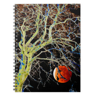 Caderno Espiral Ascensão da Lua Vermelha