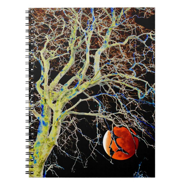 Caderno Espiral Ascensão da Lua Vermelha (Frente)