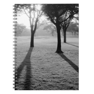 Caderno Espiral Ásia, Japão, Kumamoto. Nascer do sol sobre o caste