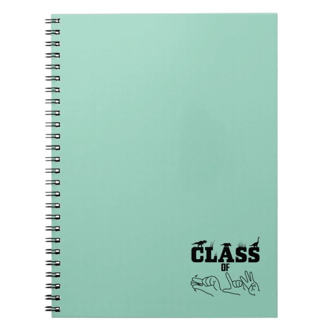 Caderno Espiral ASL - Classe de 2026 - Graduação Design ASL (Frente)