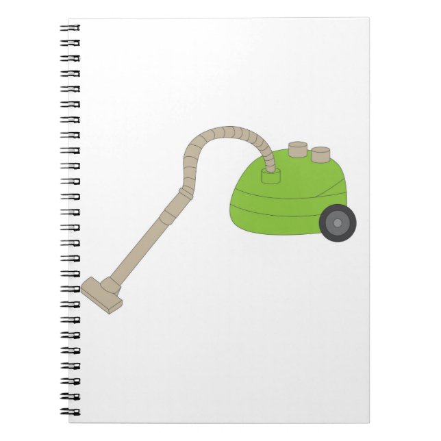Caderno Espiral Aspirador de pó (Frente)