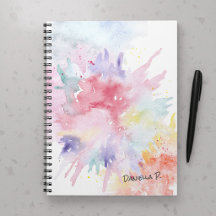 Assinatura Personalizada Ataque de Arte em Aquarel
