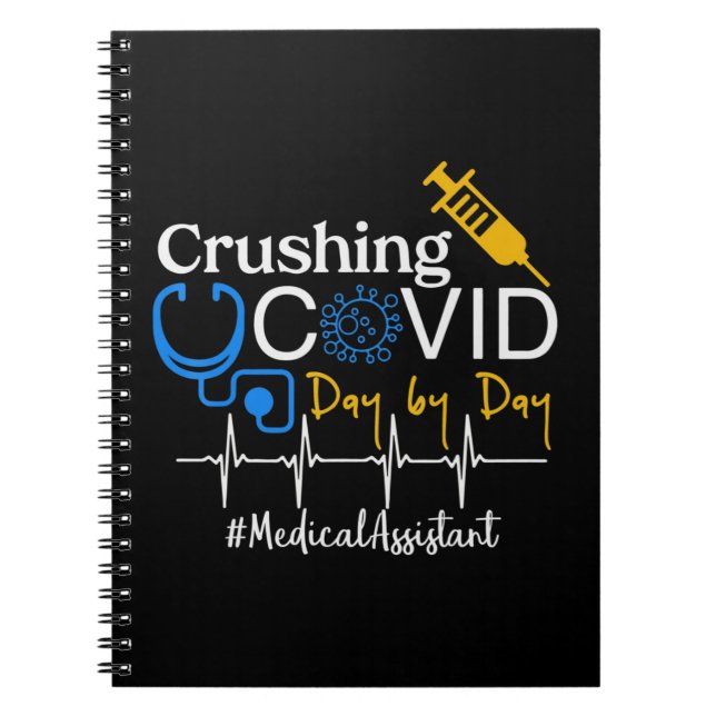 Caderno Espiral Assistente Médico Ideia Perfeita de Presente para  (Frente)