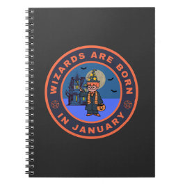 Caderno Espiral Assistentes são nasceres em janeiro