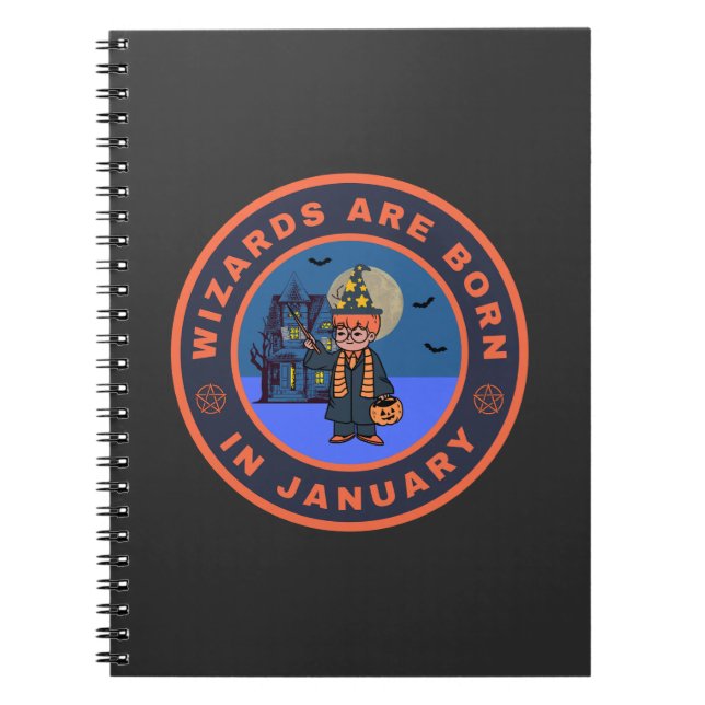 Caderno Espiral Assistentes são nasceres em janeiro (Frente)