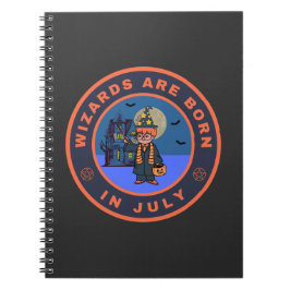 Caderno Espiral Assistentes são nasceres em julho