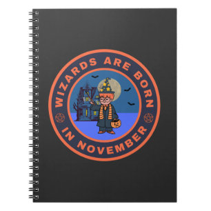 Caderno Espiral Assistentes são nasceres em novembro