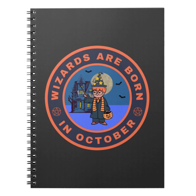 Caderno Espiral Assistentes são nasceres em outubro (Frente)