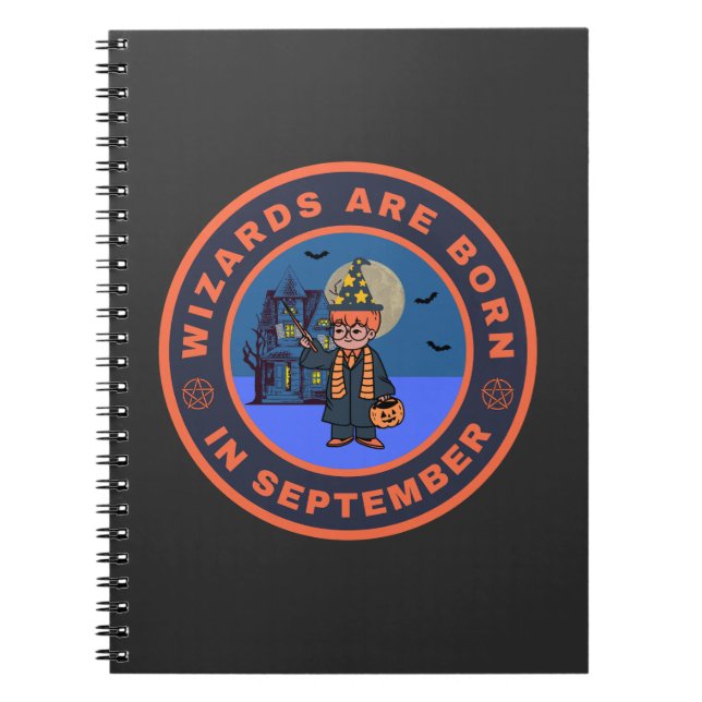 Caderno Espiral Assistentes são nasceres em setembro (Frente)