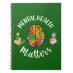 Caderno Espiral Assuntos de Saúde Mental Sensibilização para a s